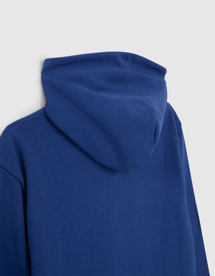 C&aacute;rdigan capucha azul cremallera ni&ntilde;o-6
