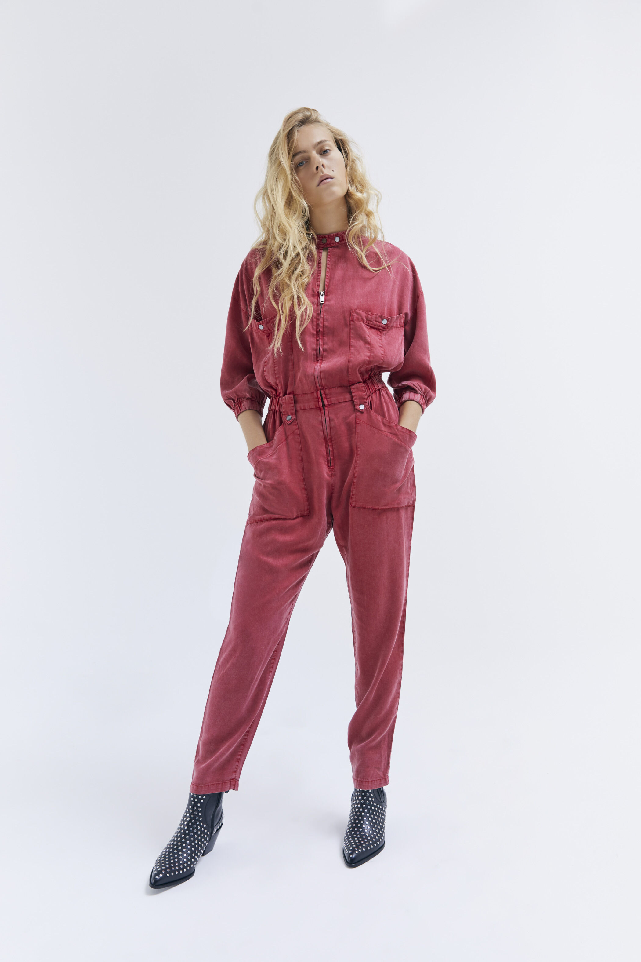 Combinaison top jean ikks