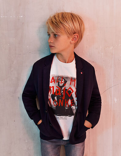 Boys' navy blazer - IKKS