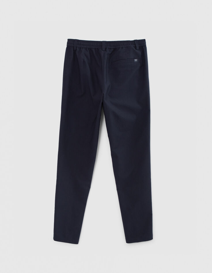 Pantalon JOGGER marine léger garçon-5