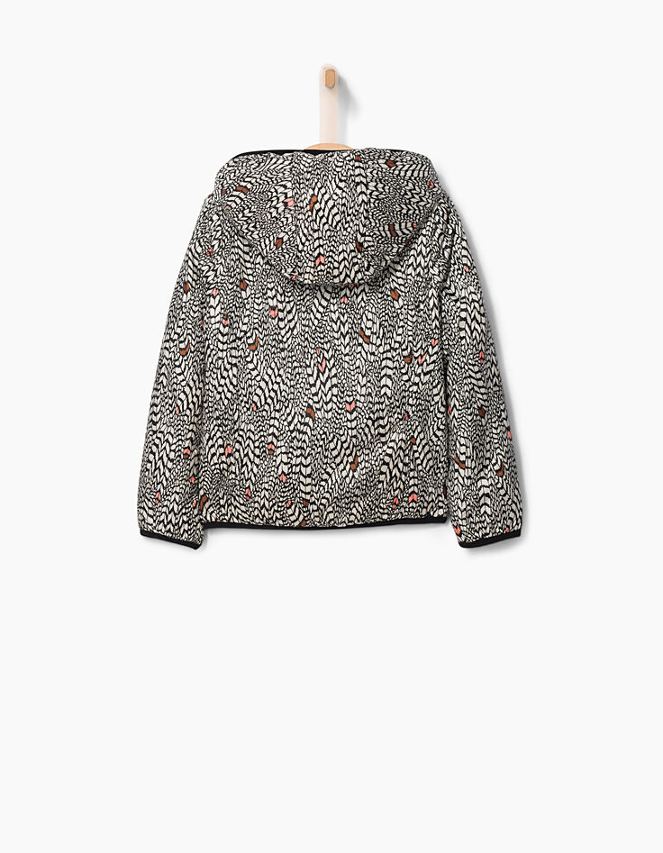 Girls’ printed padded jacket-3