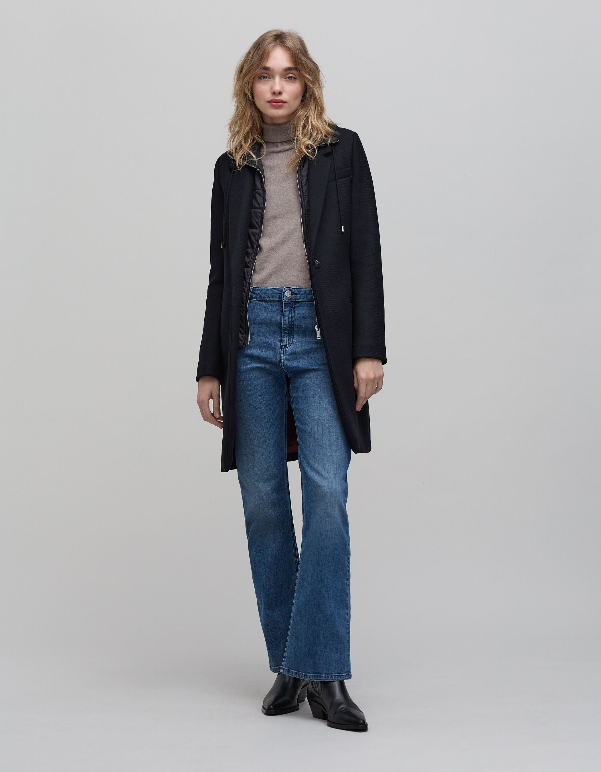 Abrigos ikks mujer outlet