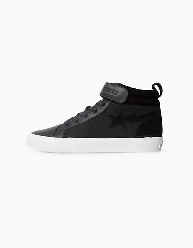 Zwarte sneakers voor jongens  - IKKS