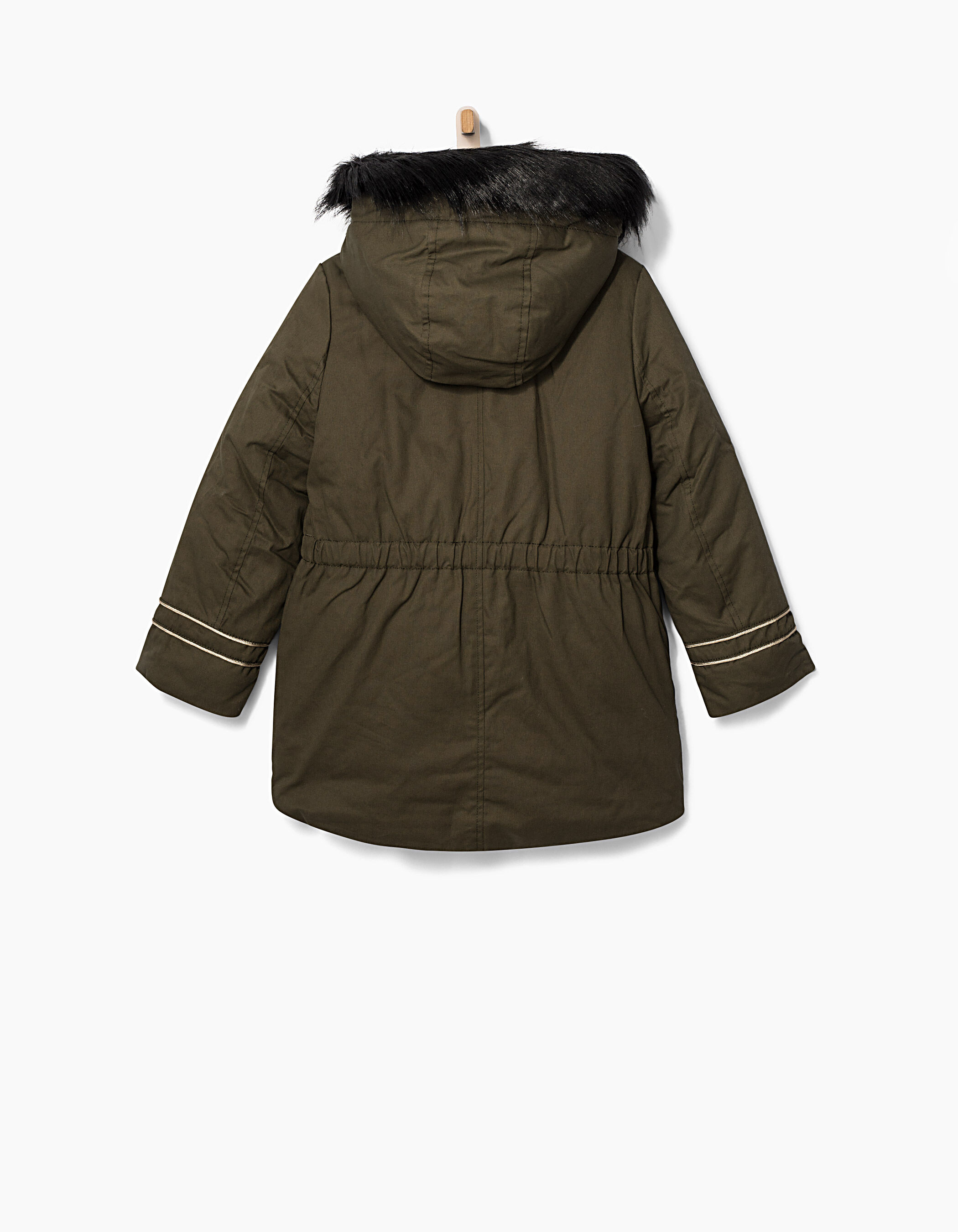 Girls khaki 3 in 1 parka IKKS