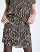 Vestido corto estampado cebra-6