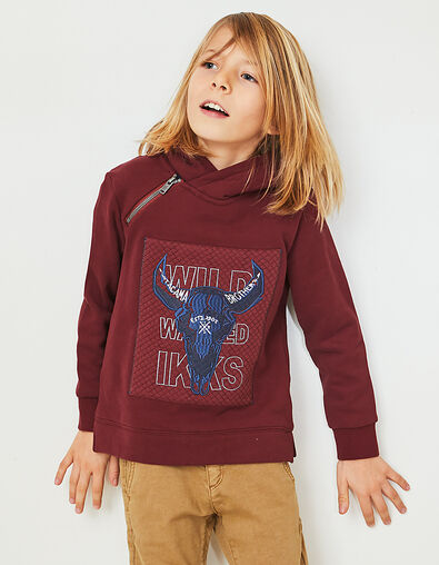 Boys' skull sweatshirt - IKKS