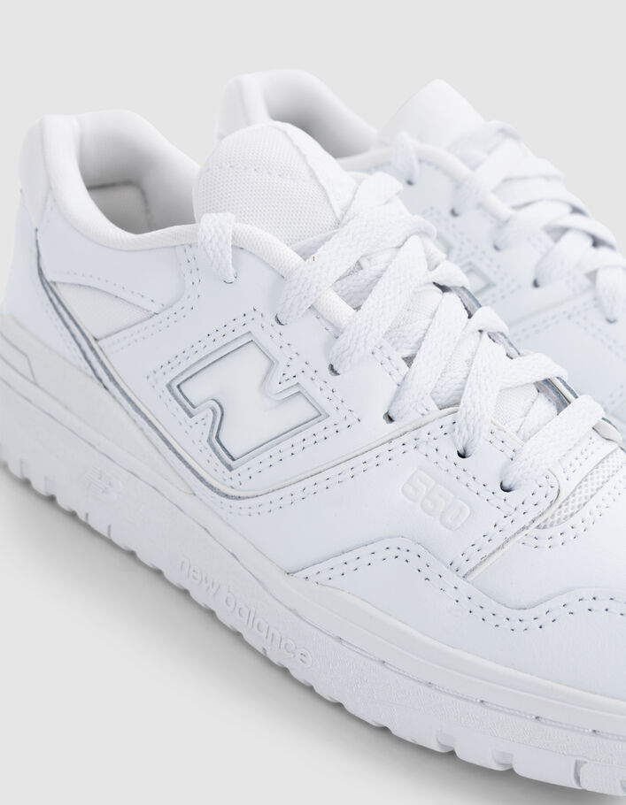 Baskets blanches NEW BALANCE 550 fille IKKS