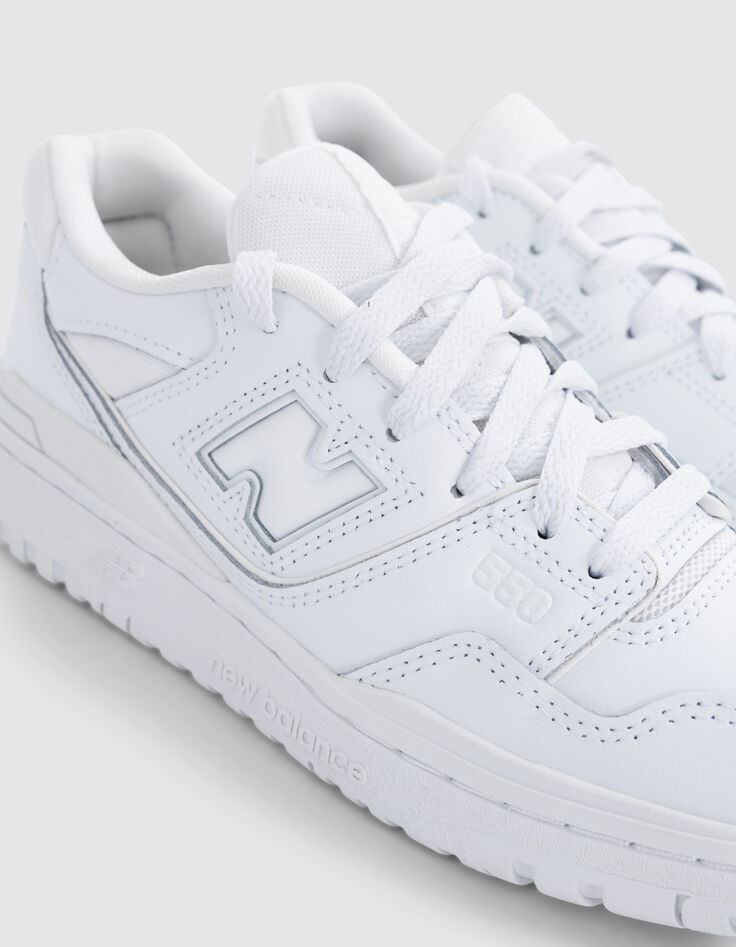 Baskets blanches NEW BALANCE 550 fille-5