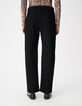 Jean droit noir 7/8e Anders Femme-3