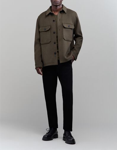 Pantalon chino SLIM noir Homme - IKKS