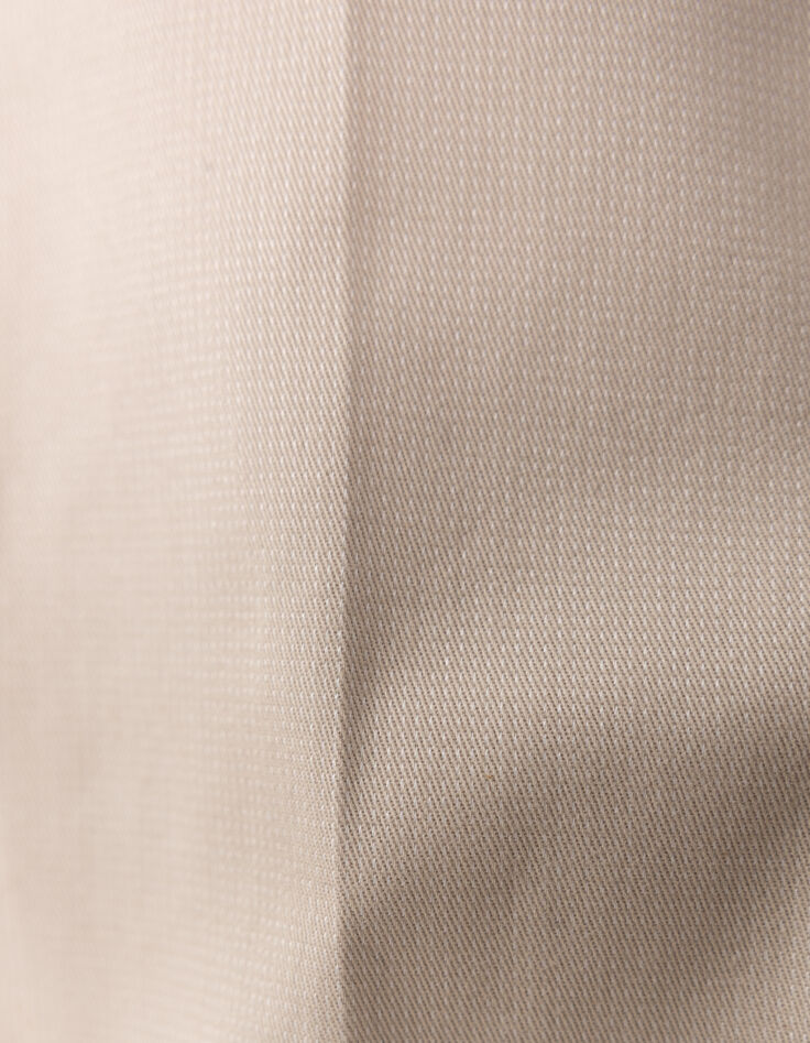 Pantalón ceremonia beige rayas tirantes bebé niño-8
