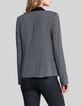 Zwarte blazer LENZING&trade; ECOVERO&trade; grafisch Dames-3