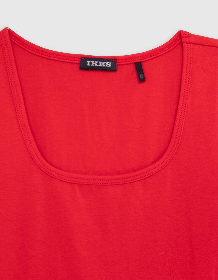 Rood T-shirt voor meisjes-2