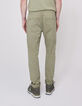 Pantal&oacute;n chino SLIM verde stone Hombre-2