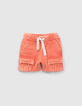 Boys’ orange combat Bermudas-1