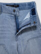 Charpentier spirit blue denim Bermuda shorts for boy-5