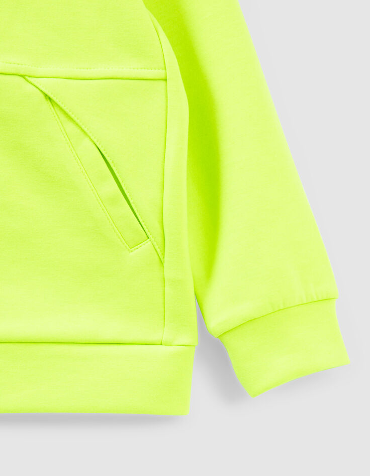 Boys’ neon green cardigan-4