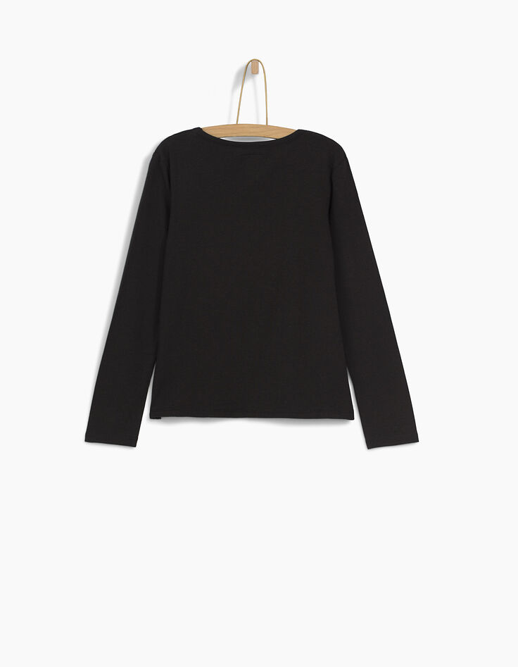 Camiseta negra ni&ntilde;a-4