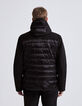 Doudoune noire bi-matière IKKS x DUVILLARD Homme-4