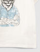 Camiseta crudo tigre tatuado niño-3