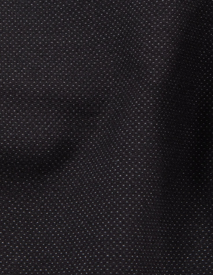 Boys&rsquo; black semi-plain occasionwear suit Bermuda shorts-6