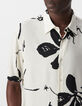 Chemise REGULAR craie imprimé maxi astro Homme-4