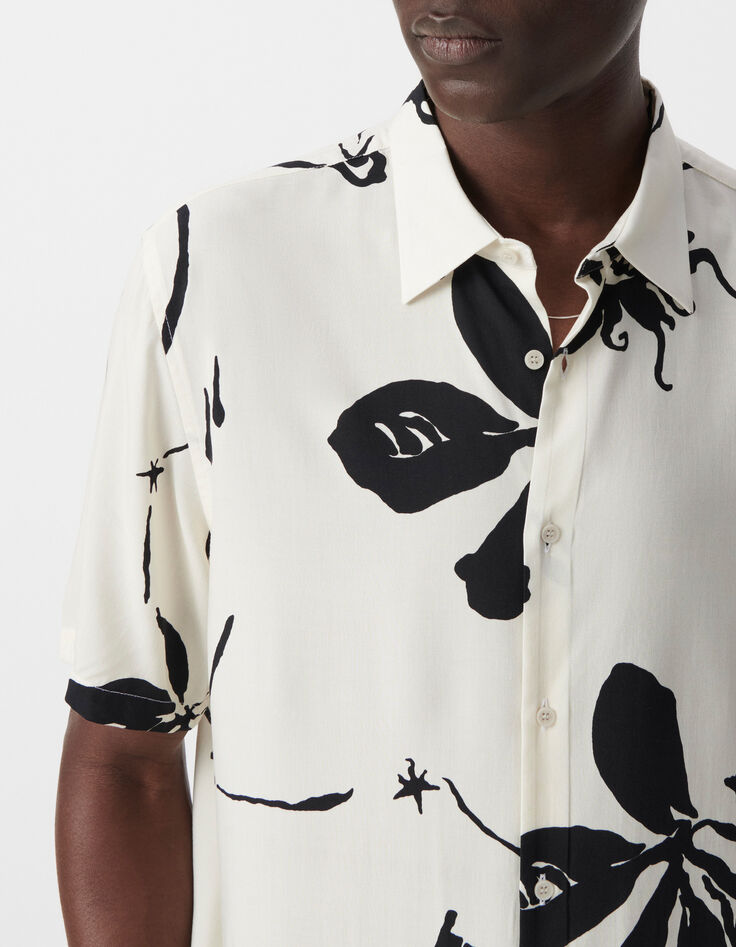 Chemise REGULAR craie imprimé maxi astro Homme-4 Chemise REGULAR craie imprimé maxi astro Homme-4