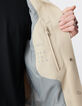 Sandfarbene Herrenjacke mit Taschen-8