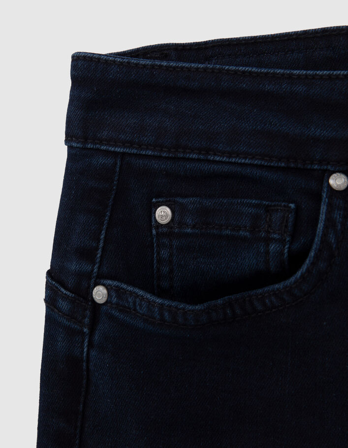 Blauschwarze Damen-Jeans Slimfilt Waterless - IKKS