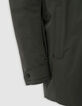 Parka verde oscuro interior estampado mármol WATERPROOF Homme-10
