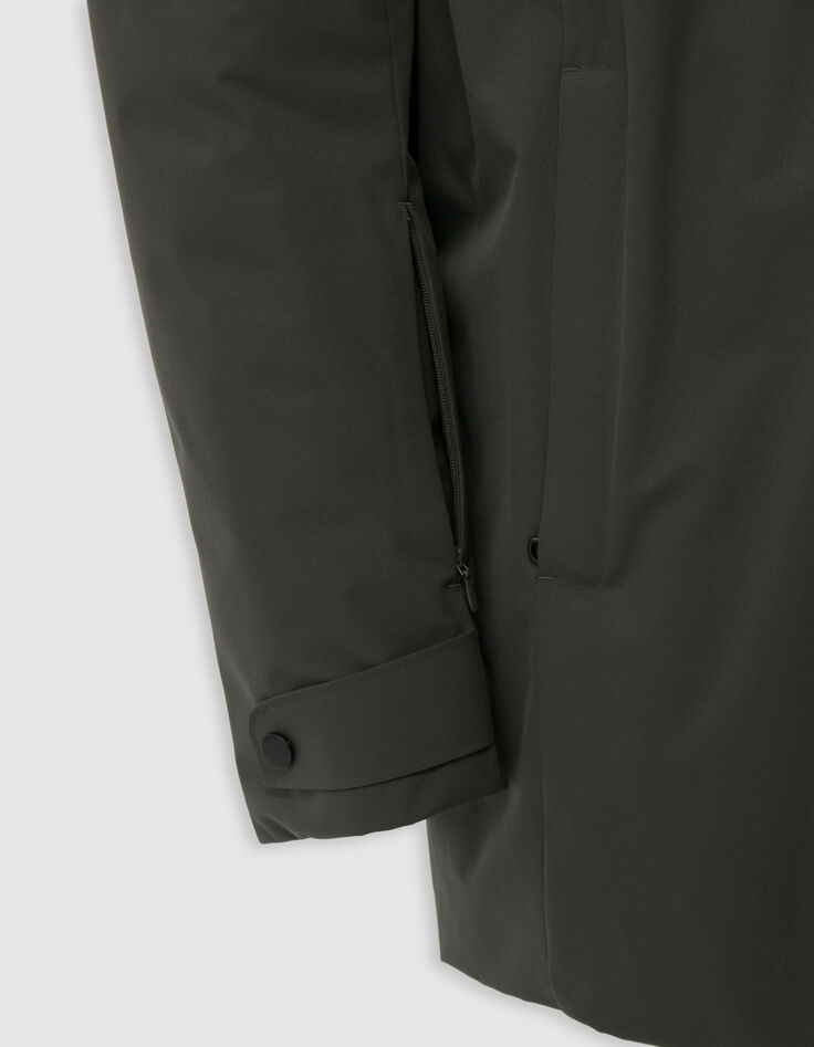 Parka verde oscuro interior estampado mármol WATERPROOF Homme-10 Parka verde oscuro interior estampado mármol WATERPROOF Homme-10