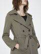 Women's short trench coat-4