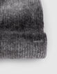 Bonnet gris tricot c&ocirc;tel&eacute; effet deep dye fille-4