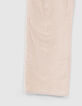 Girls’ vanilla corduroy flared trousers-5