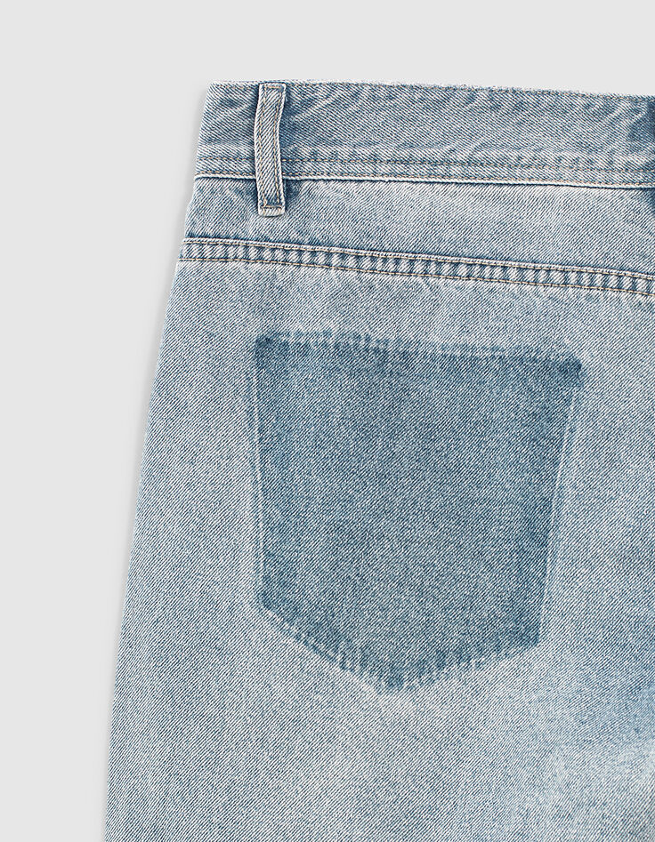 Herren-Jeans-Bermudas aus Bio-Baumwolle-5 Herren-Jeans-Bermudas aus Bio-Baumwolle-5