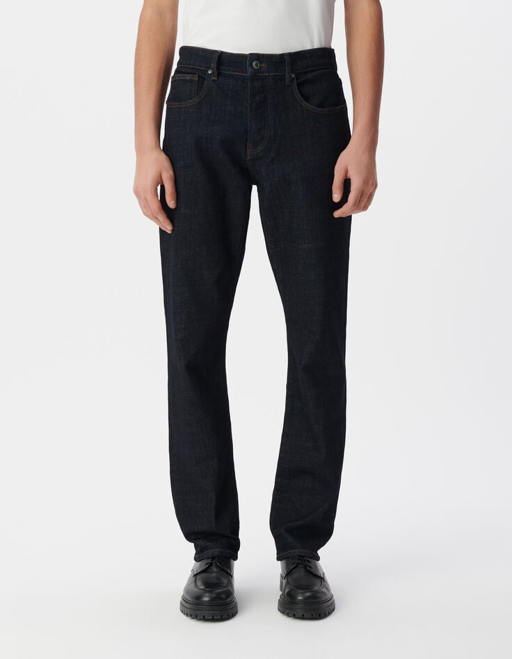 Men’s raw waterless Serge straight jeans-2 Men’s raw waterless Serge straight jeans-2