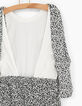 Combi short blanc cassé à imprimé léopard fille-6