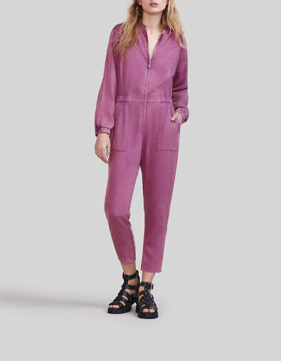 Violine jumpsuit Lyocell® acid wash Dames - IKKS