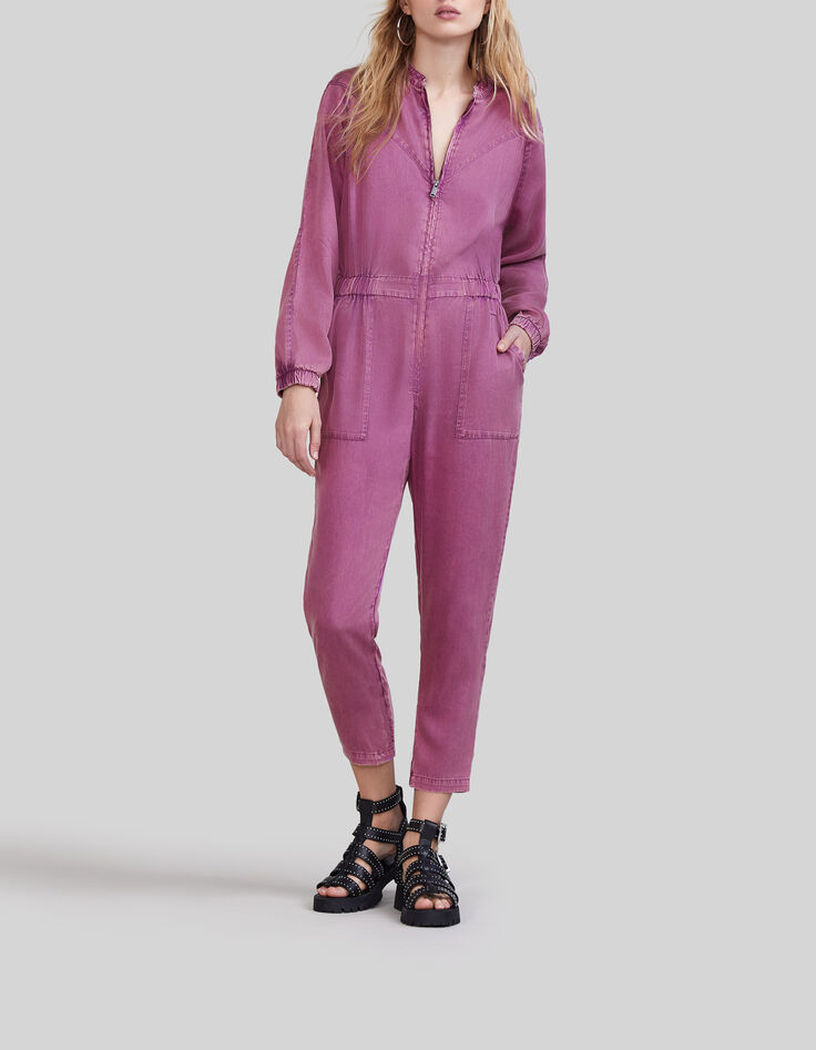 Violine jumpsuit Lyocell® acid wash Dames-1
