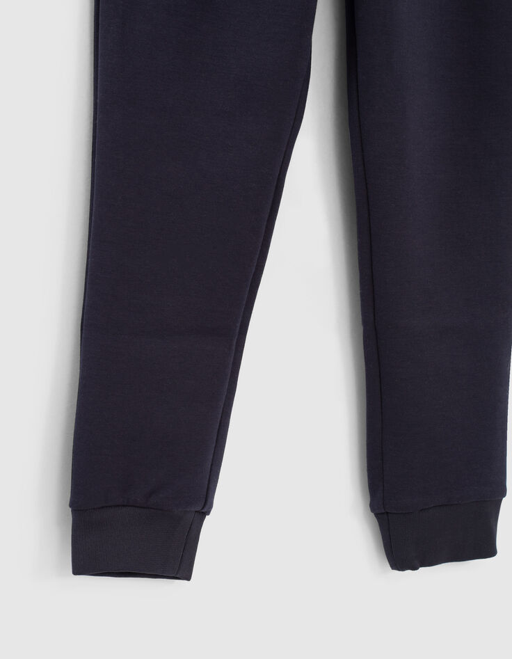 Jogging navy &agrave; poches zipp&eacute;es gar&ccedil;on -5