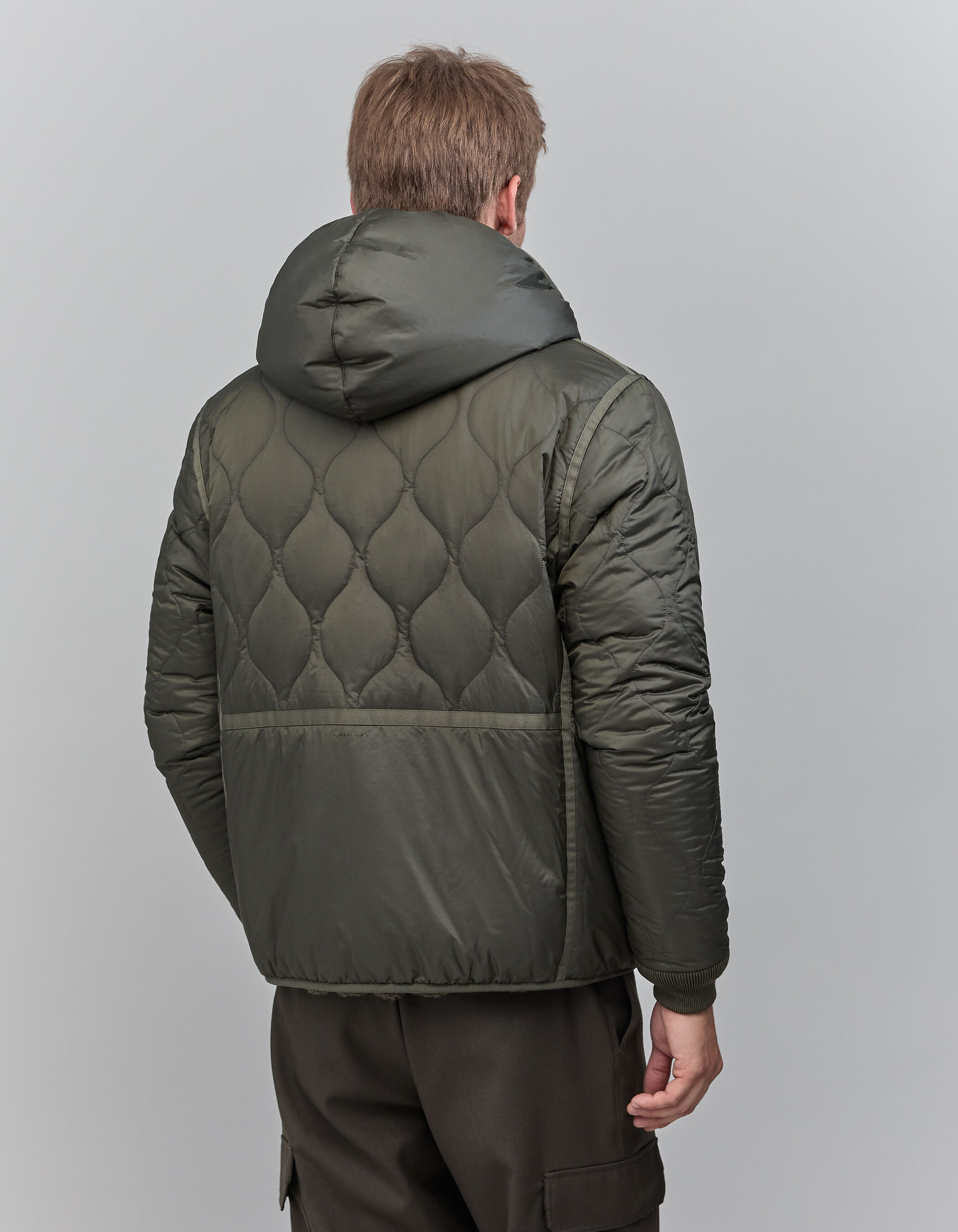 Mens khaki padded jacket store