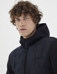Sous-doudoune marine bi-matière Homme-2