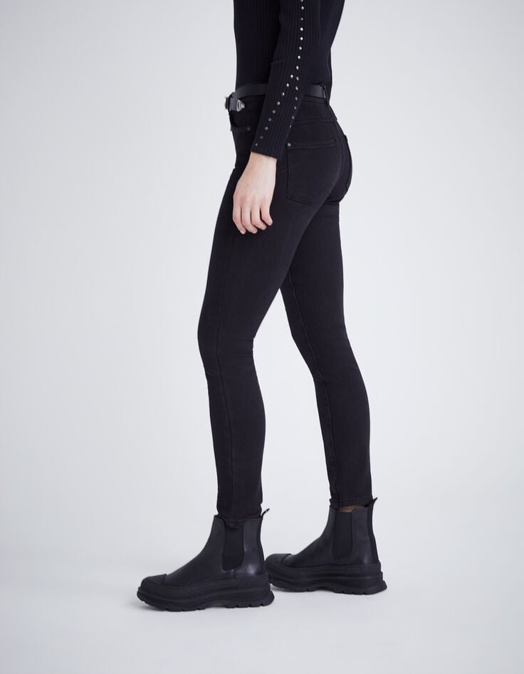 Schwarze Sculpt-up-Damenjeans aus Cosy Fleece-5 Schwarze Sculpt-up-Damenjeans aus Cosy Fleece-5