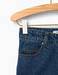 Girls' medium blue mom jeans-5