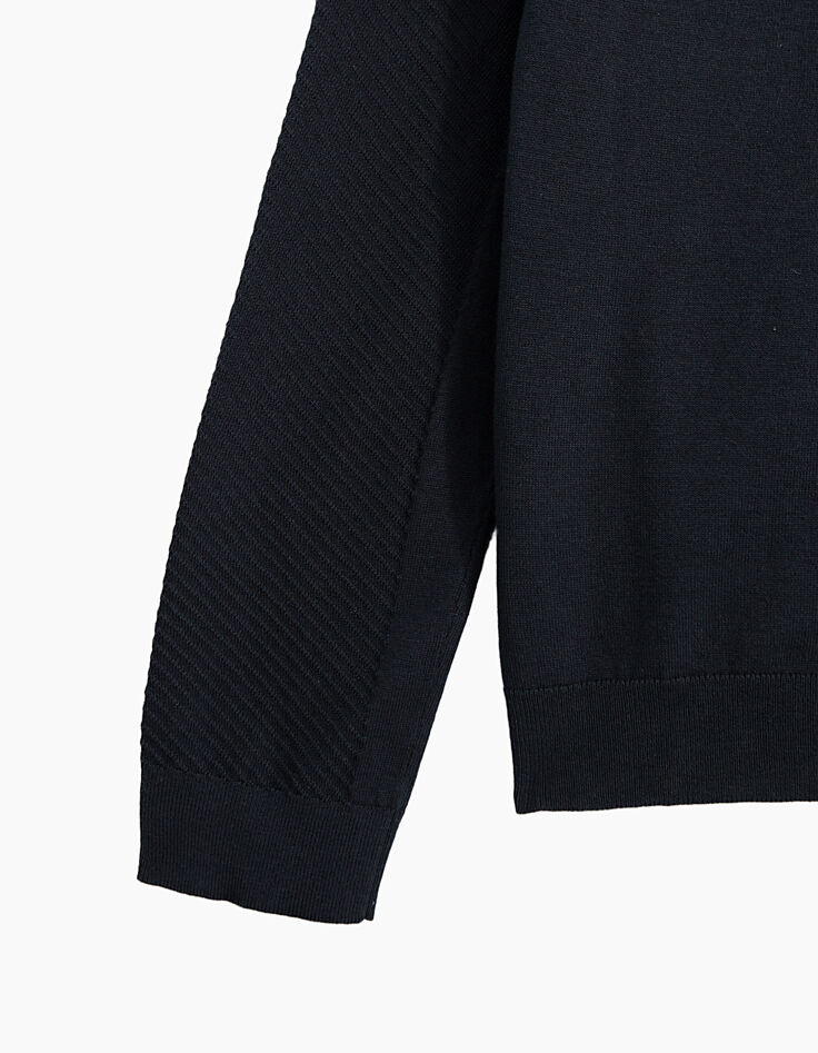 Cardigan zipp&eacute; homme-3