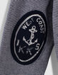 Jersey navy rayas con camiseta de efecto óptico niño -6