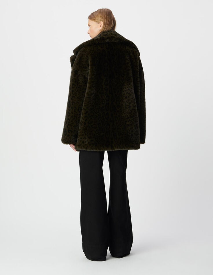 Abrigo oversize caqui leopardo mujer-3