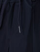 Pantalon JOGGER marine léger garçon-7