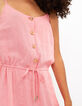 Vestido amapola con rayas finas-4