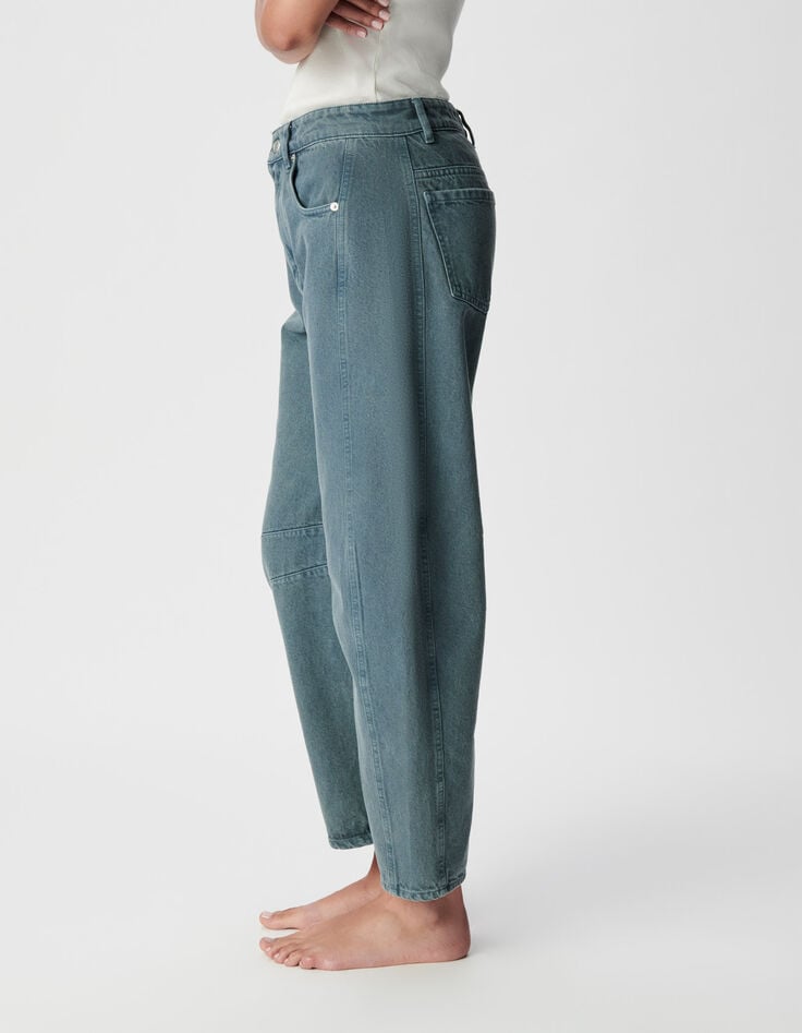 Ballon-Jeans blau Damen-5